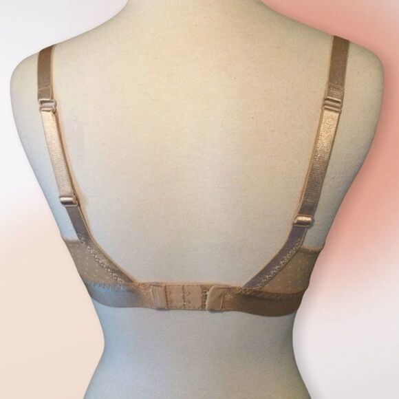 B.tempt’d by Wacoal Underwire Nude Sheer Lace‎ Bra 32C - Picture 3 of 9